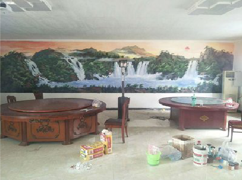 来安墙绘-写实风景