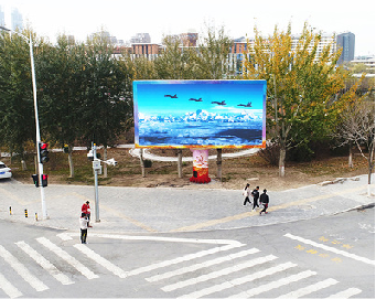 来安户外大屏广告投放要点。