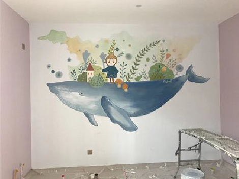 来安手绘墙的特点及优势。